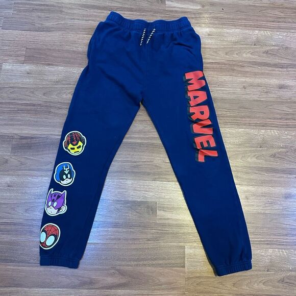 Marvel Blue Character Sweatpants | Youth Size XL - Picture 1 of 7